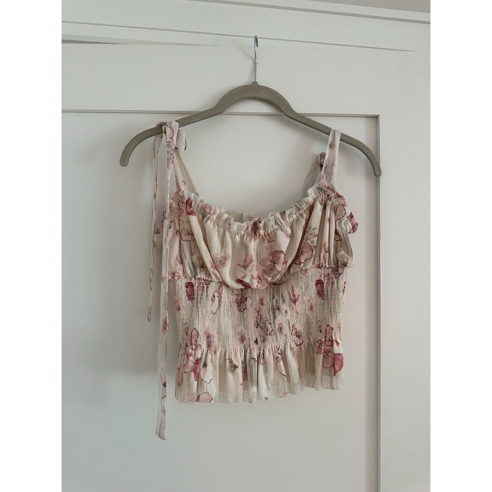 Wilfred Ballad Camisole in Sage Frost/Oat Beige